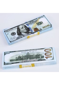 Сувенирная Пачка денег "100$" нового образца