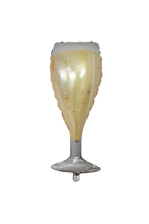 Шар фольга Бокал шампанского 100*44 см