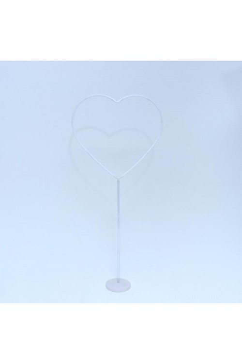 Подставка-стойка для воздушных шаров "Сердце" 120*70см