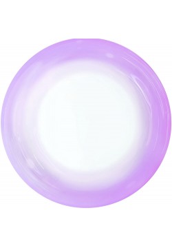 Шар Сфера Deco Bubble 18"/46см Сиреневый спектр, Кристалл