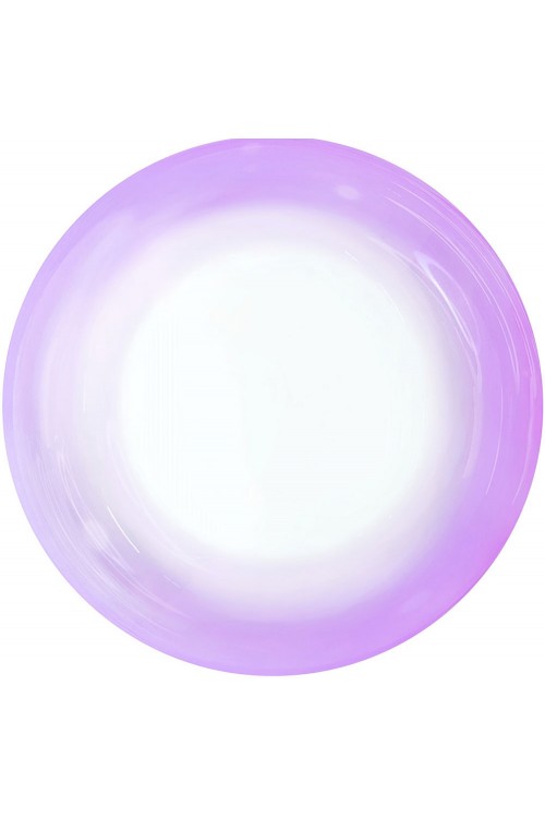 Шар Сфера Deco Bubble 18"/46см Сиреневый спектр, Кристалл