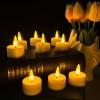 Свеча LED 3,6*4,5см мерцание, фитиль (тёплый белый свет)