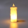 Свеча светодиодная "Блеск" 10*3,6 см (жёлтый свет)