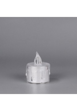 Свеча светодиодная "Блеск" 5*3,6 см (жёлтый свет)