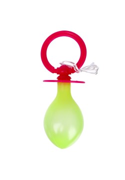 Соска-пищалка гигантская 20*9см розовая