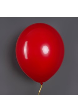Шар без рисунка 12"/30см Пастель Красный королевский S29