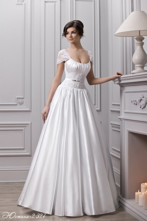 Свадебное платье Юстина-2 (белое) р.50