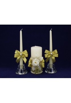 Комплект садебный №58-1 крем-золото