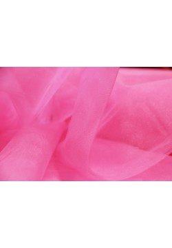 Фатин блестящий 3м розовый яркий