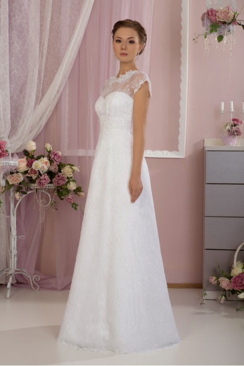 Свадебное платье Бьянка (белое) р.48-50