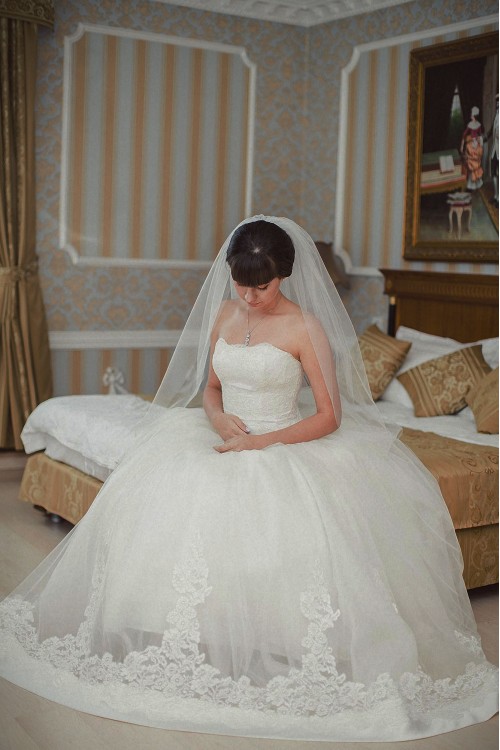 Свадебное платье Стелла (белое) р.42