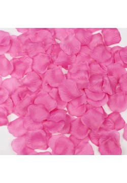 Лепестки роз (150шт) розовый яркий