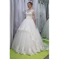 Свадебное платье Алиса (айвори) р.46
