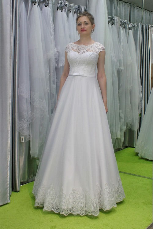 Свадебное платье Лиза (белое) р.46